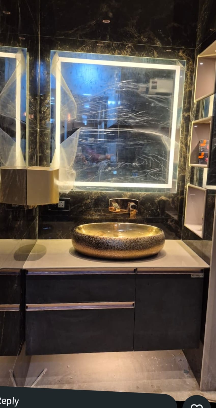 Designer LED mirror and wall Panels